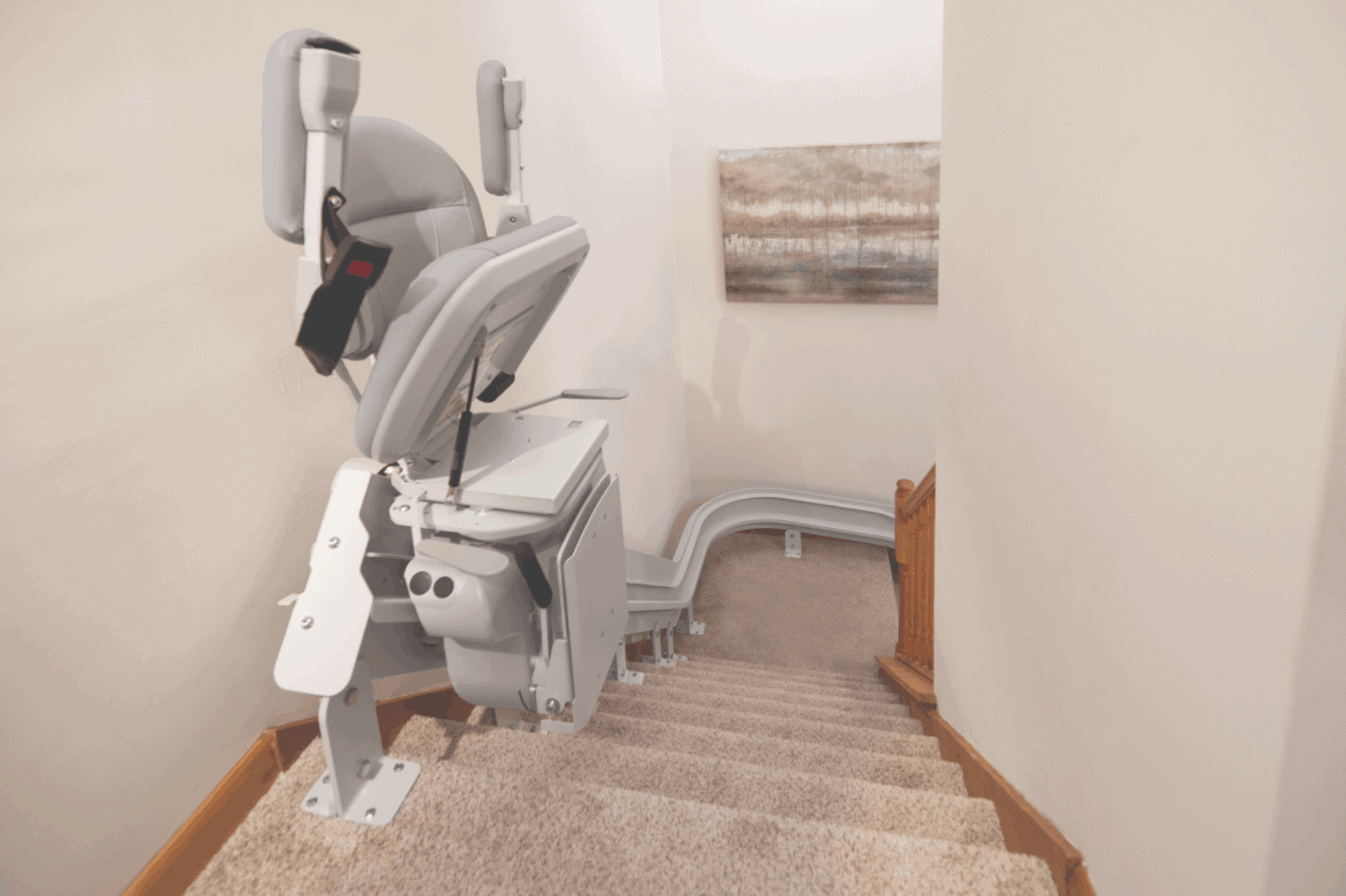 curved stair lift in Elmhurst, IL
