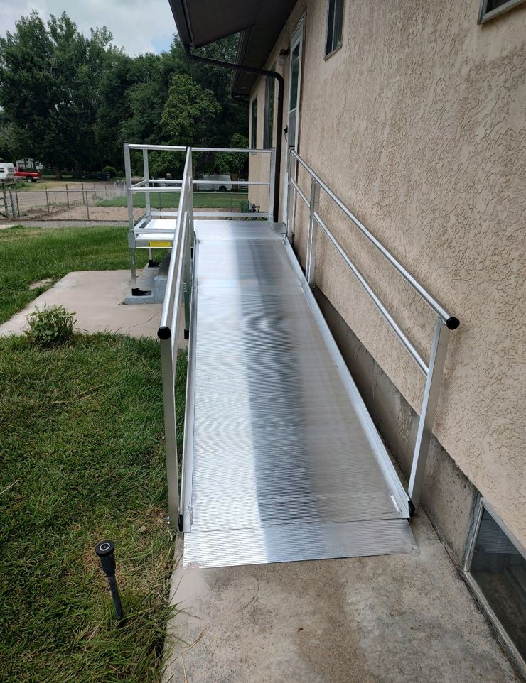 aluminum wheelchair ramp from Lifeway Mobility